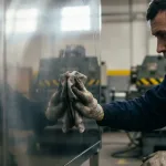 полировка стальной поверхности