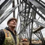 осмотр металлической конструкции